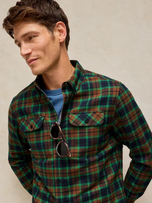 Chemise à carreaux Heywood - Navy Multi - XXXL Image 3