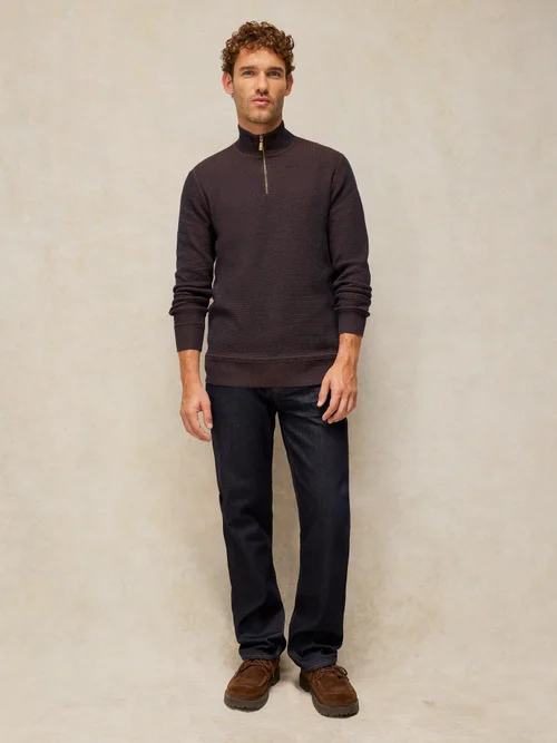 Pull à col entonnoir Attadale - Dk Brown - XXL/R Image 2