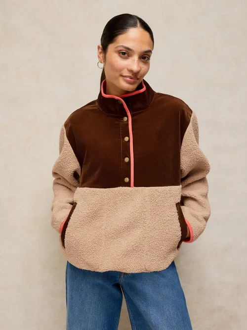 Patte de boutonnage mi-longue Borg - Nat Mlt - XS Image 3