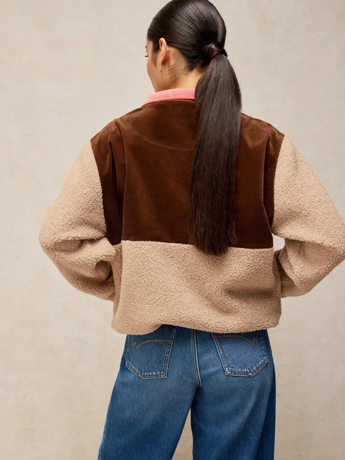 Patte de boutonnage mi-longue Borg - Nat Mlt - XS Image 4