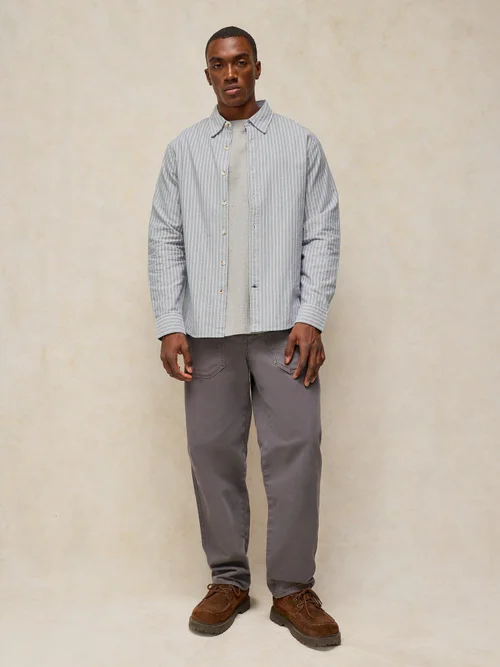 Chemise Oxford Bruton - Blue Mlt - XXXL/R Image 2
