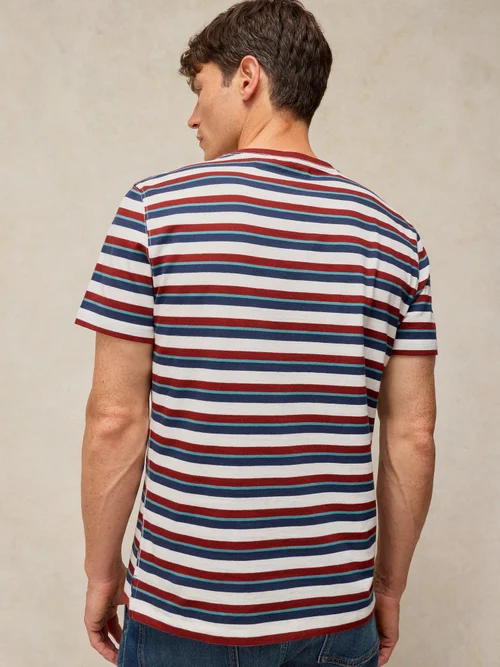 T-shirt rayé Abersoch - Ivory Mlt - XXL/R Image 4
