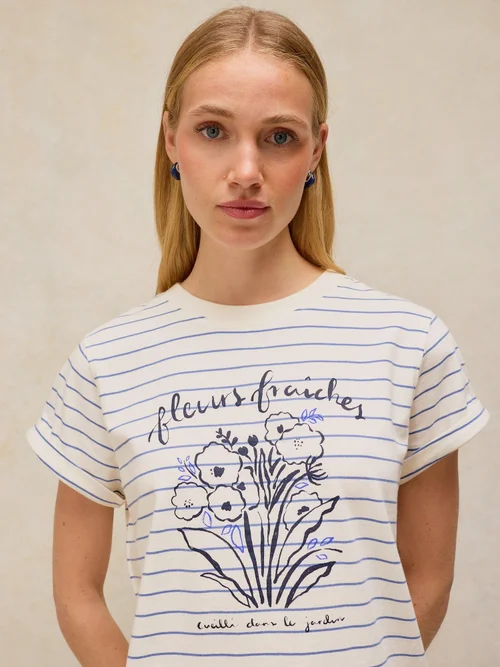 T-shirt graphique Gina - White Pr - 48 Image 2