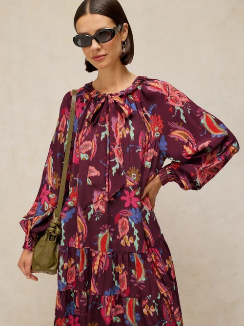 Robe courte Miley - Plum Mlt - 52/R Image 2