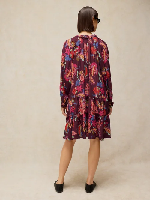 Robe courte Miley - Plum Mlt - 52/R Image 4