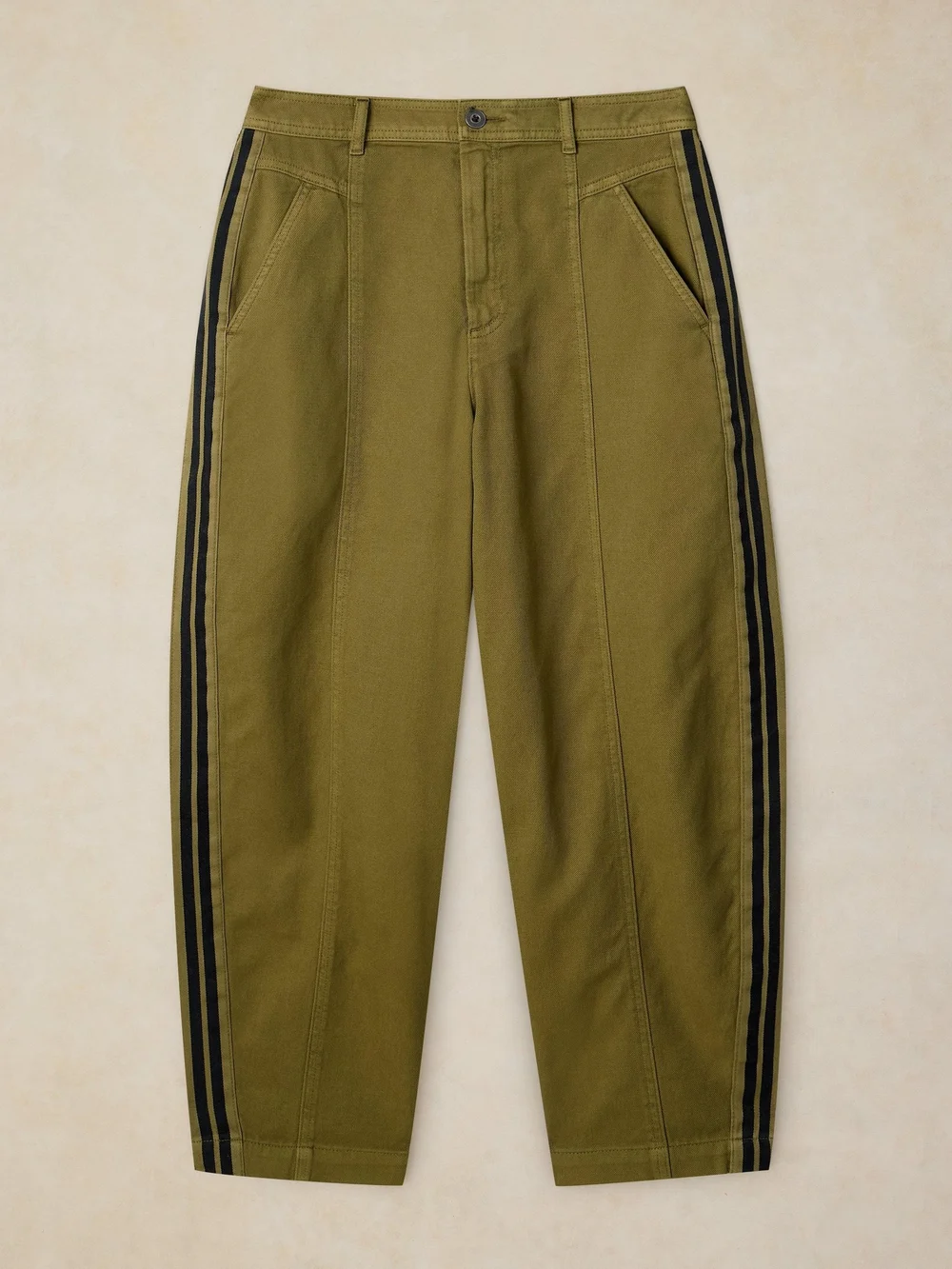 Pantalon utilitaire Adeline Barrel - Khaki Grn - 52/R Image 1