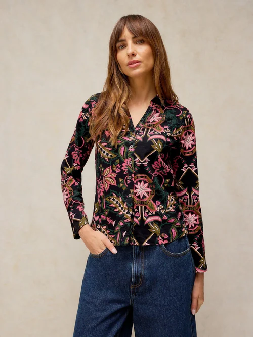 Chemise en jersey Annie - Blk Mlt - 42 Image 2