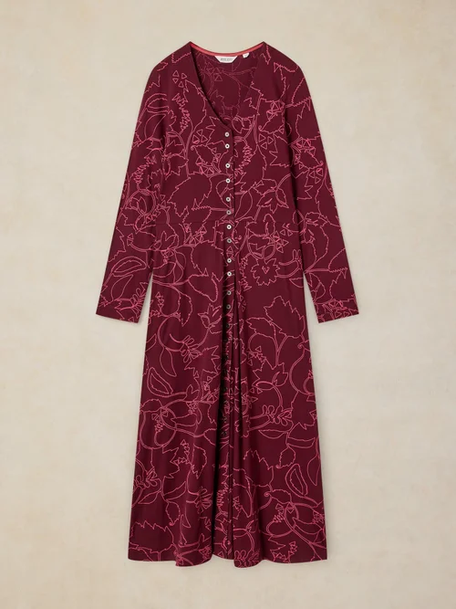 Robe Reese boutonnée devant - Plum Pr - 50/R Image 1