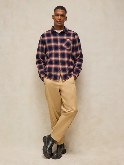 Chemise à carreaux Ludlow - Navy Multi - XXL Image 2