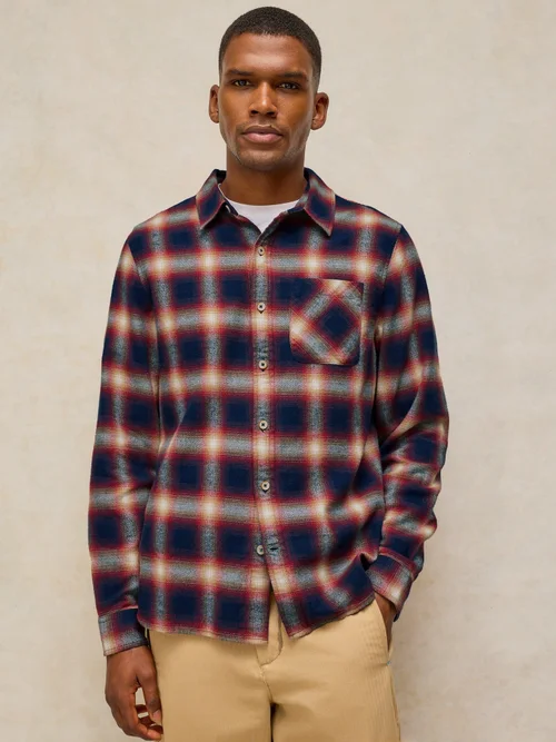 Chemise à carreaux Ludlow - Navy Multi - XXL Image 1