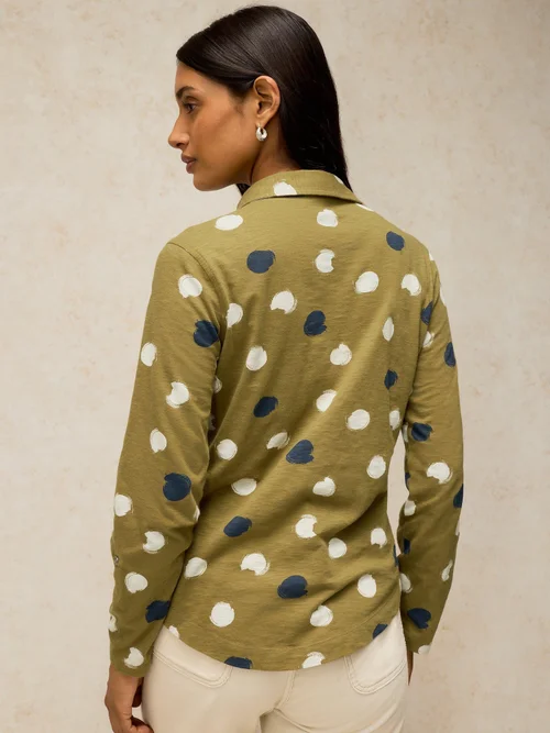 Chemise Annie en jersey - Green Mlt - 52 Image 4