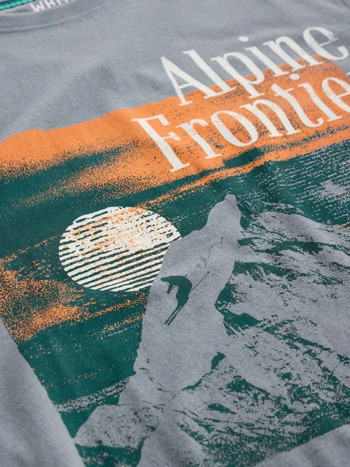 T-shirt graphique Abersoch - Grey Mlt - XXXL/R Image 2