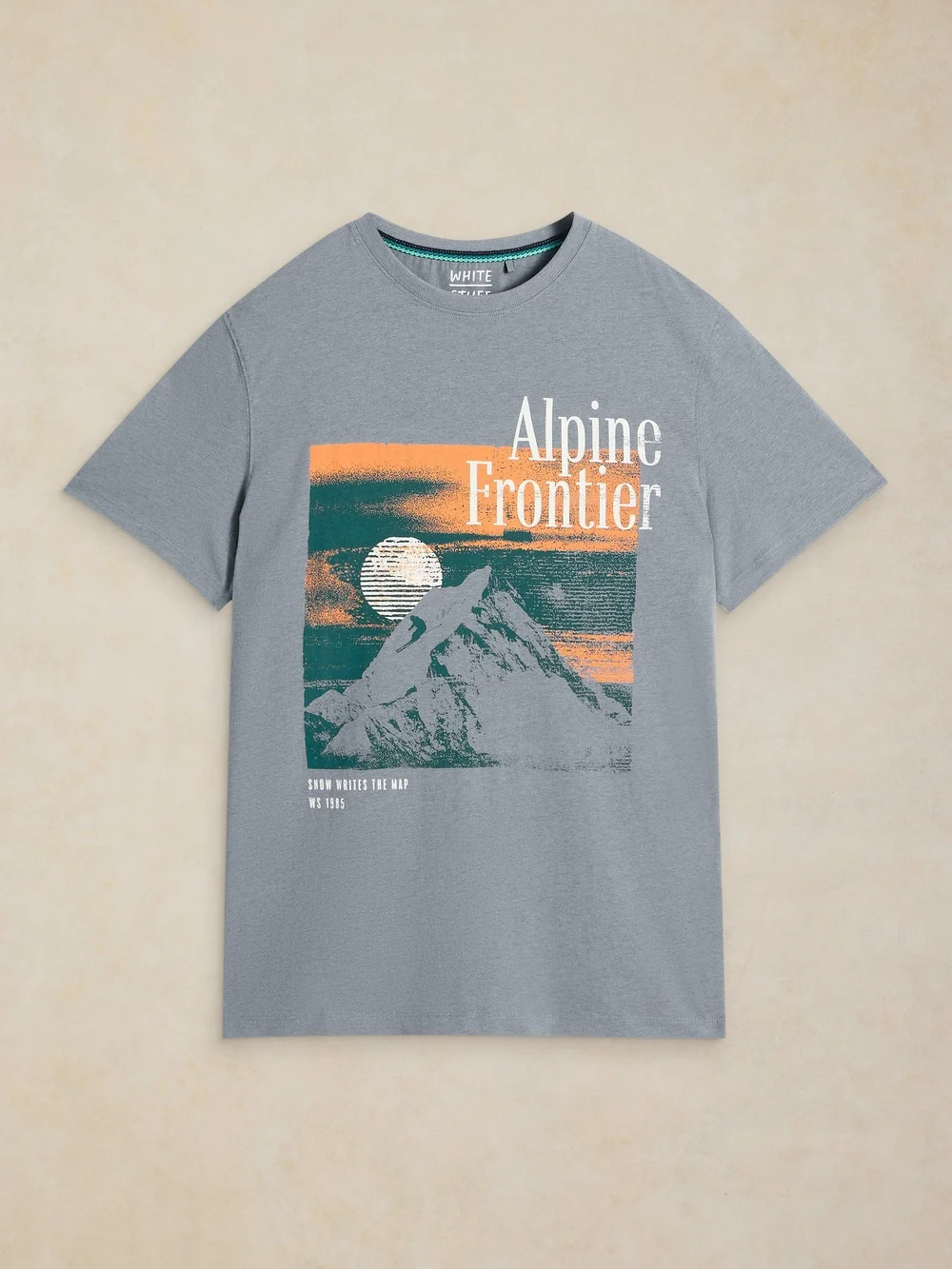 T-shirt graphique Abersoch - Grey Mlt - XXXL/R Image 1