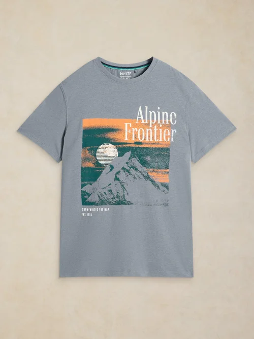 T-shirt graphique Abersoch - Grey Mlt - XXXL/R Image 1
