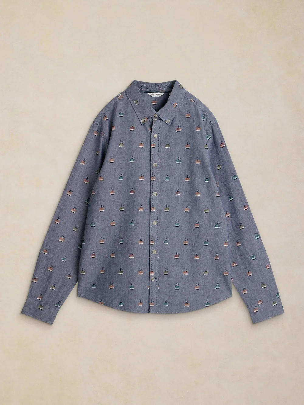 Chemise Oxford Bruton - Navy Pr - XXXL/R Image 1