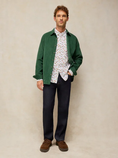 Chemise Oxford Bruton - White Mlt - XXXL/R Image 2