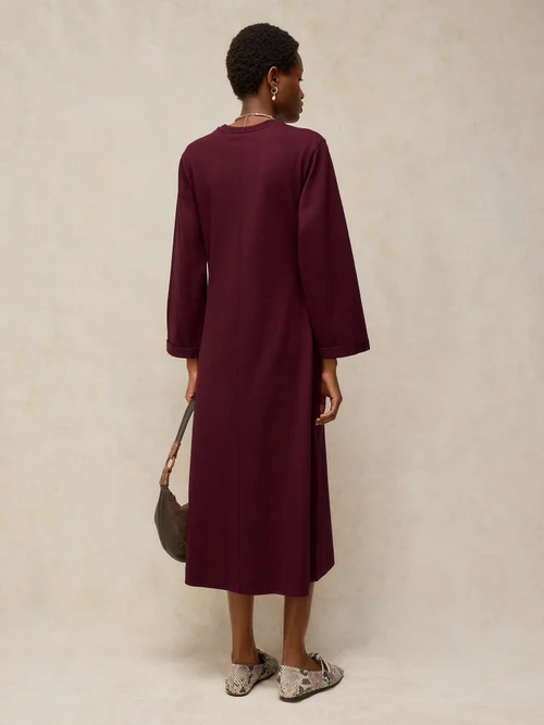 Robe Gracie Twist - Dk Plum - 46/R Image 4