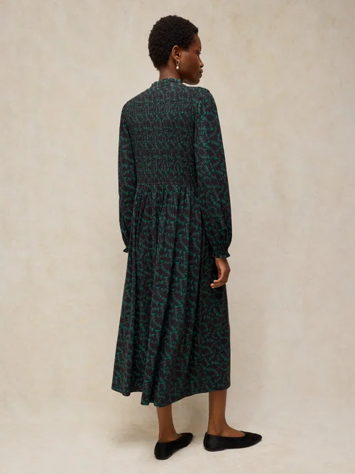 Robe Ada froncée - Blk Pr - 50/R Image 4