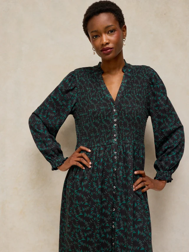 Robe Ada froncée