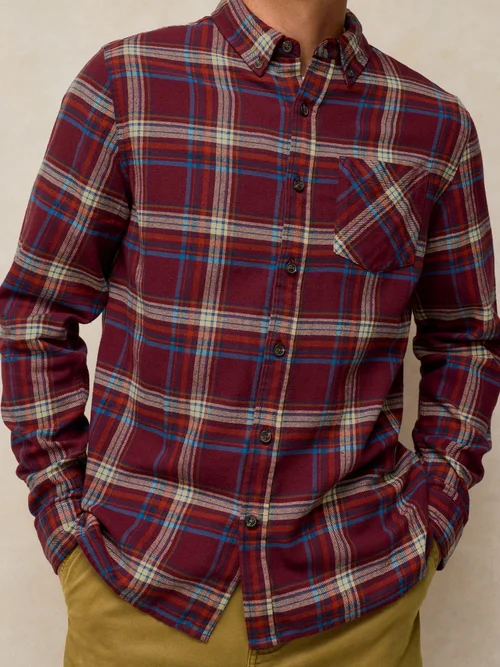 Chemise à carreaux Ludlow - Plum Mlt - XXXL Image 3
