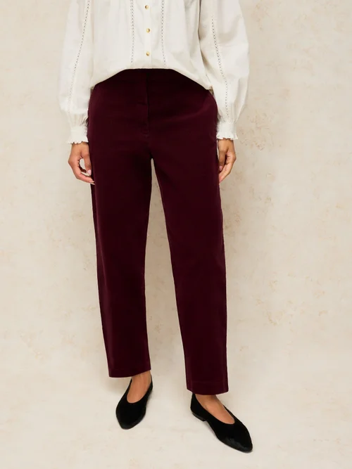 7/8-Kordhose Illy - Dk Plum - 52/R Image 2