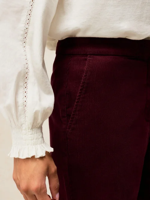 7/8-Kordhose Illy - Dk Plum - 52/R Image 3