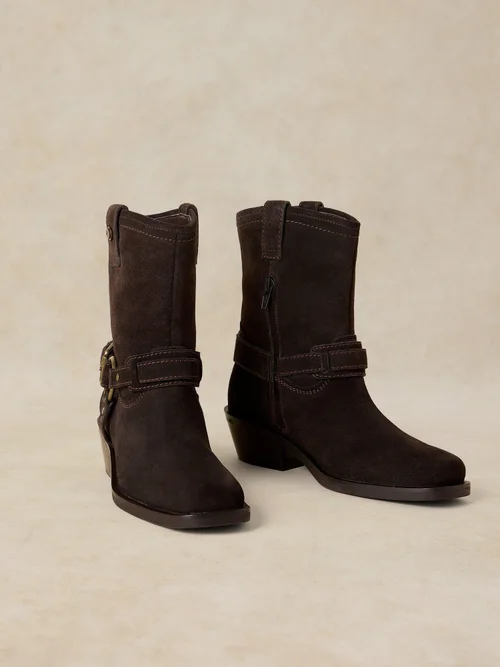 Western Biker Boots Liberty - Dk Brown - 41 Image 2