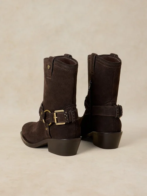 Western Biker Boots Liberty - Dk Brown - 41 Image 4