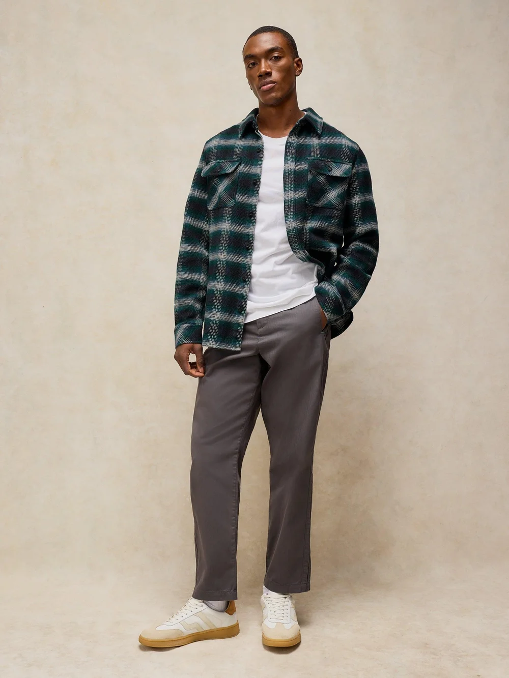Chemise à carreaux Darwen - Teal Mlt - XXL Image 1