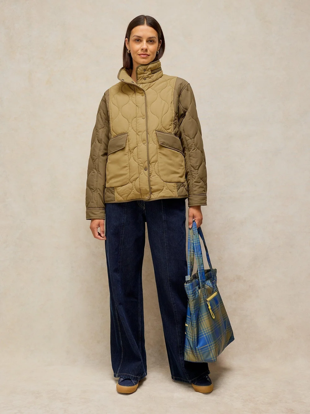 Steppjacke Grayson - Khaki Grn - 46 Image 1