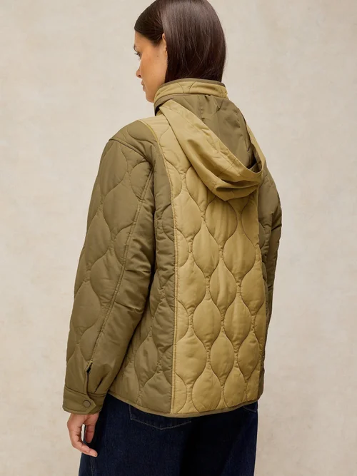 Steppjacke Grayson - Khaki Grn - 46 Image 4
