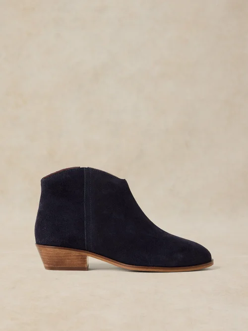 Bottine Mae en daim - Dark Navy - 41 Image 1