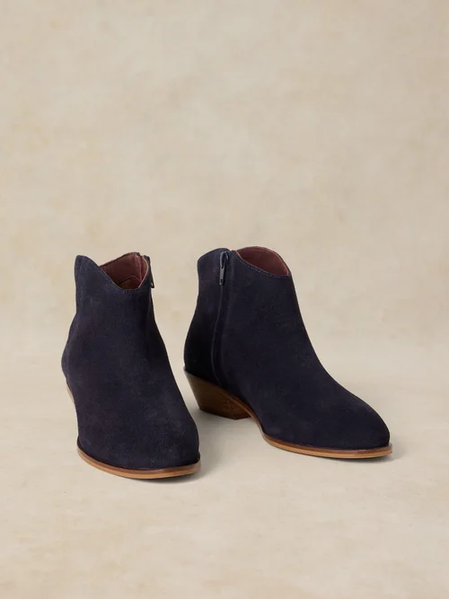 Bottine Mae en daim - Dark Navy - 41 Image 2