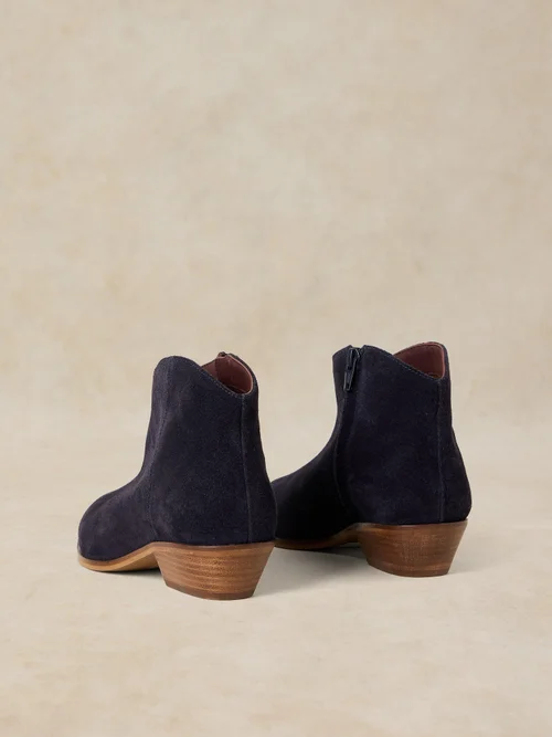 Bottine Mae en daim - Dark Navy - 41 Image 4