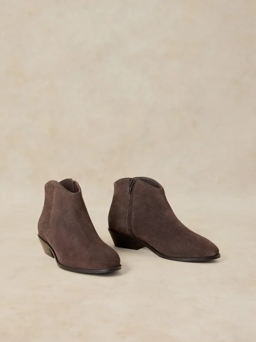 Bottine Mae en daim - Dk Grey - 41 Image 2