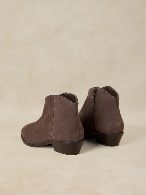 Bottine Mae en daim - Dk Grey - 41 Image 4