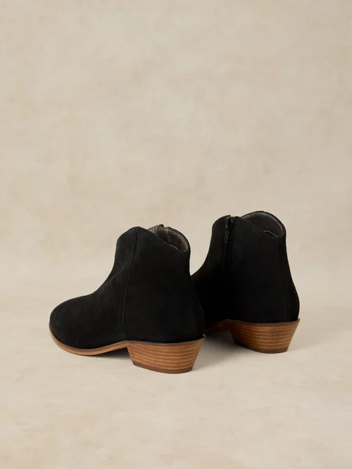 Bottine Mae en daim - Pure Blk - 41 Image 4