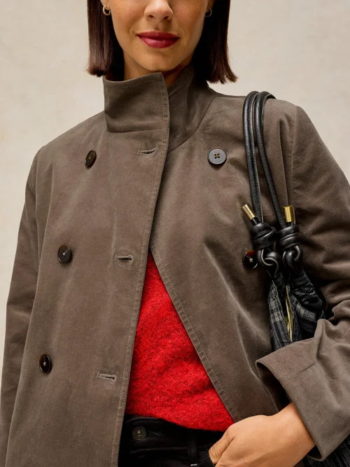 Samtjacke Kaia - Dk Nat - 52/R Image 3
