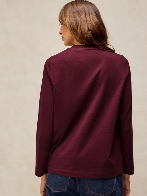 Top Grace Twist - Mid Plum - 52 Image 3