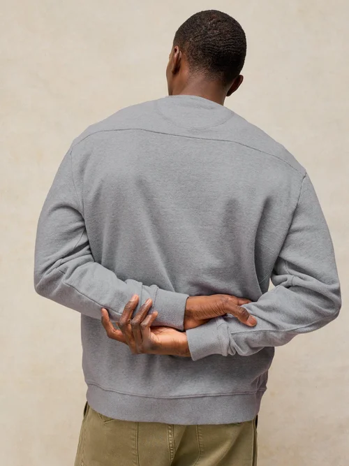 Pull graphique à col rond Sidmouth - Grey Mlt - XXL Image 4