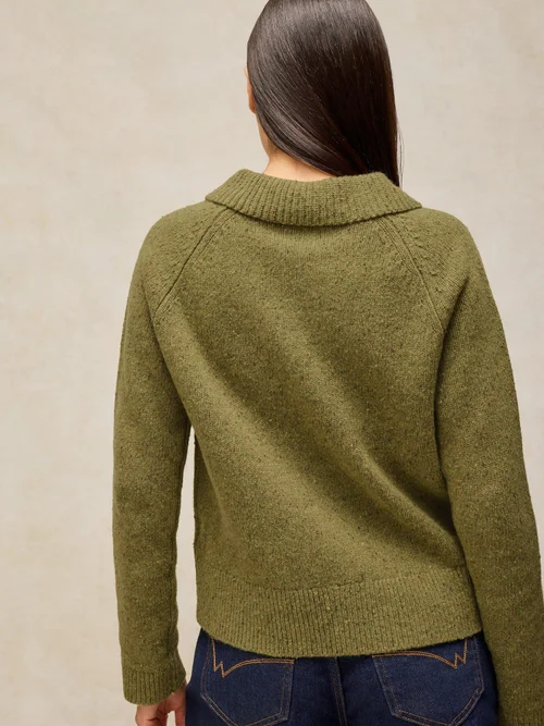 Strickjacke Shepherd aus Wollmischung - Mid Chart - 48 Image 4