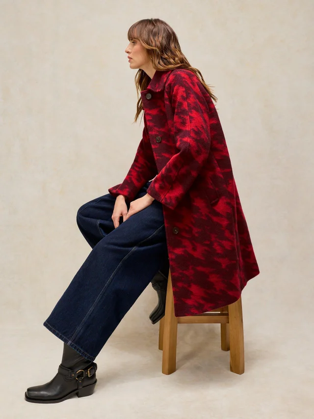 Manteau Kelsey en mélange de laine