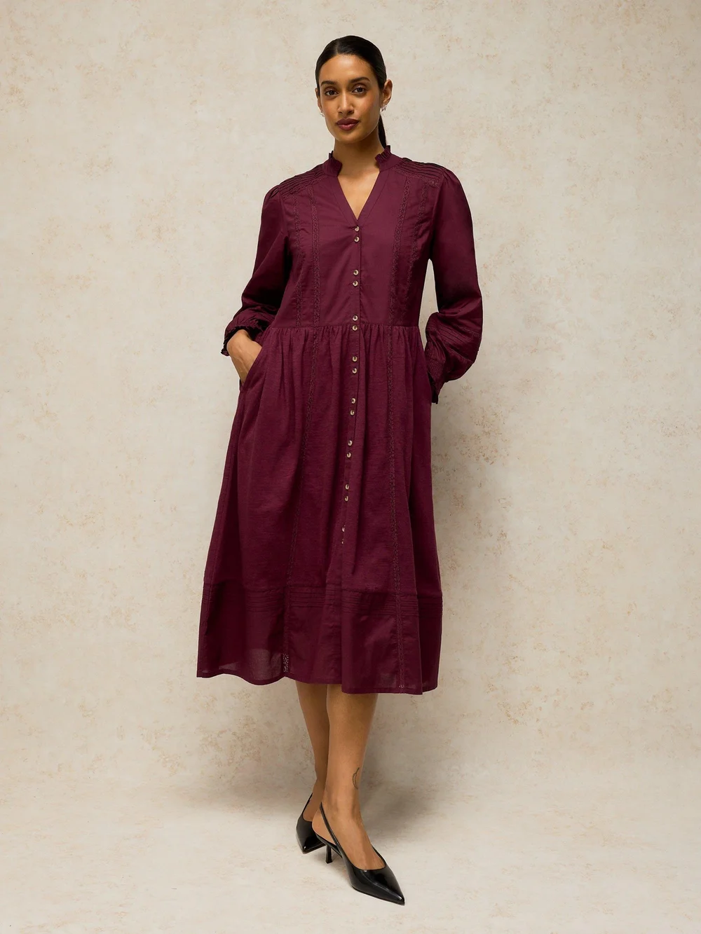 Robe Sole Jersey - Dk Plum - 48/R Image 1