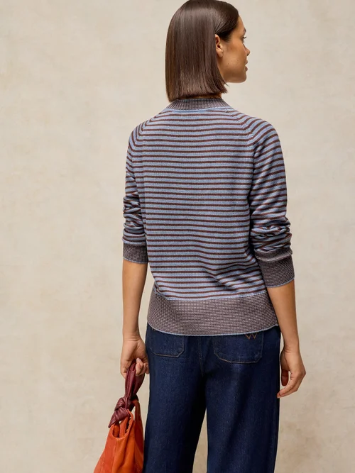 Pull rayé Sienna - Blue Mlt - 50 Image 4