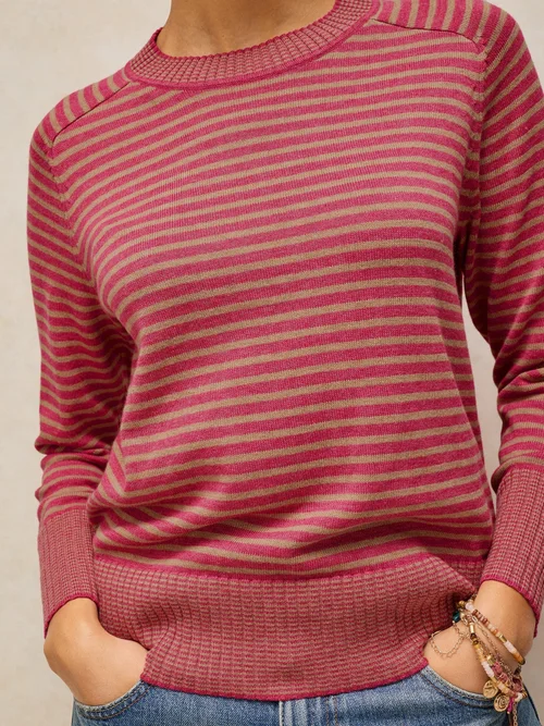 Pull rayé Sienna - Pink Mlt - 50 Image 3