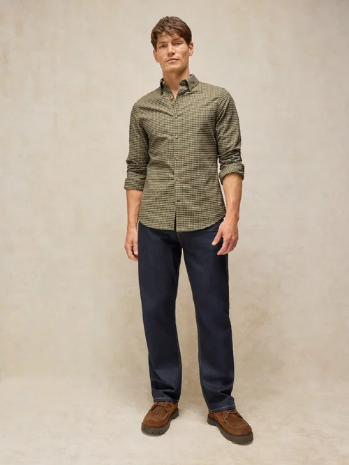 Chemise Oxford Bruton Slim - Green Mlt - XXL/R Image 2