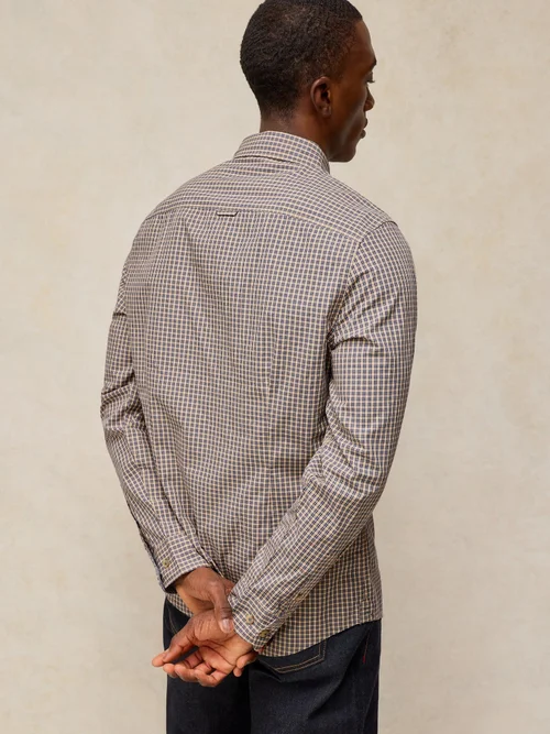Oxfordhemd Bruton Slim Fit - Nat Mlt - XXL/R Image 4