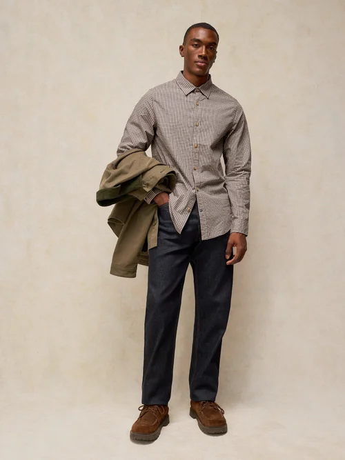 Chemise Oxford Bruton Slim - Nat Mlt - XXXL/R Image 1