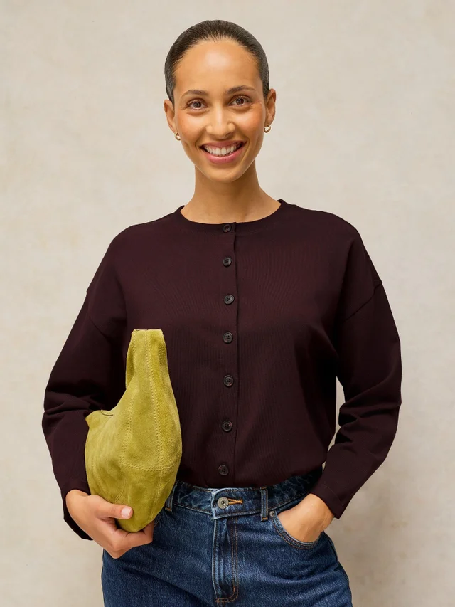 Tee-shirt Kim boutonné devant
