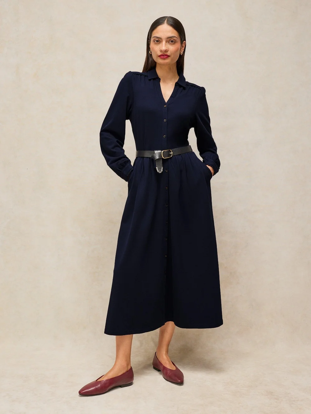 Jerseykleid Reegan - Dark Navy - 46/R Image 1